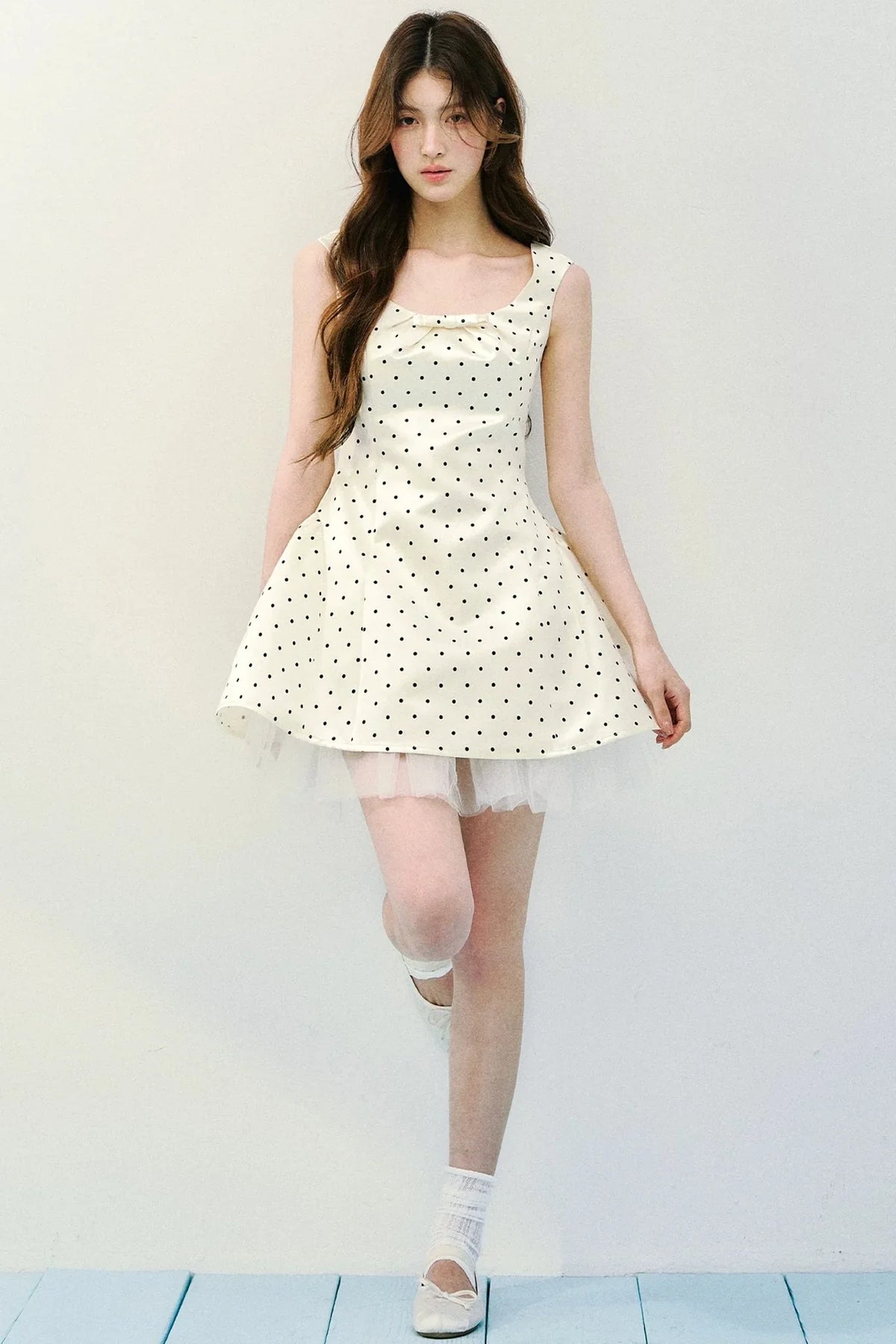 Two-Tone Satin Princess Dress
