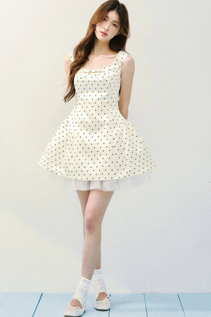Two-Tone Satin Princess Dress