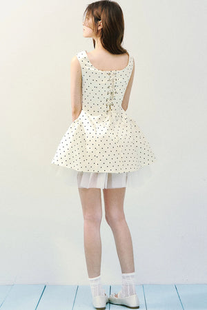 Two-Tone Satin Princess Dress