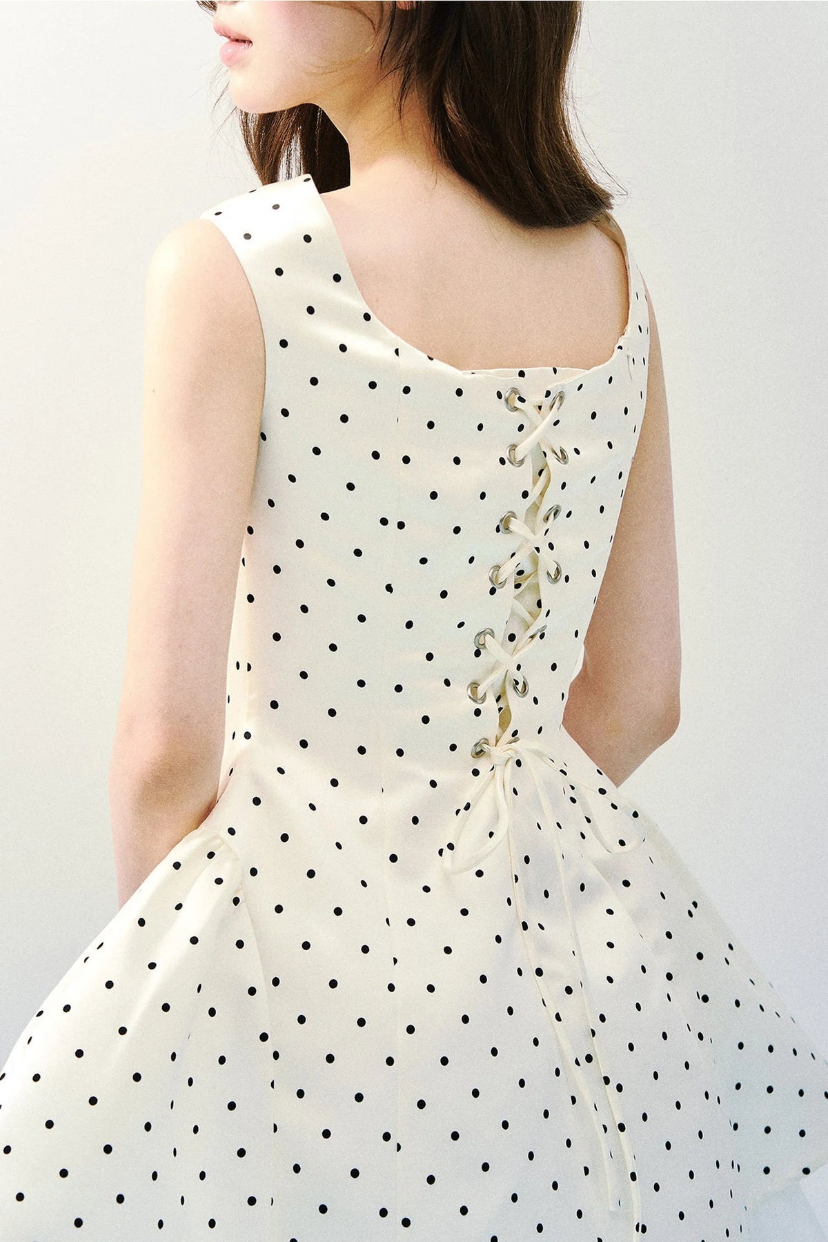 Two-Tone Satin Princess Dress