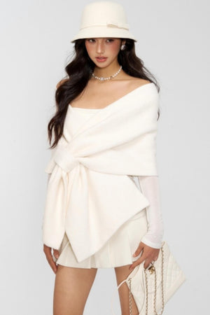 Two-Tone Wool Shawl
