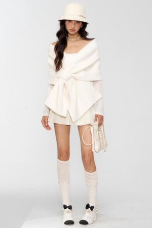 Two-Tone Wool Shawl