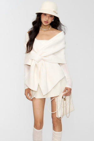 Two-Tone Wool Shawl