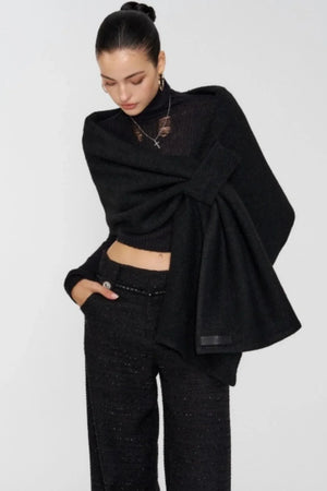 Two-Tone Wool Shawl