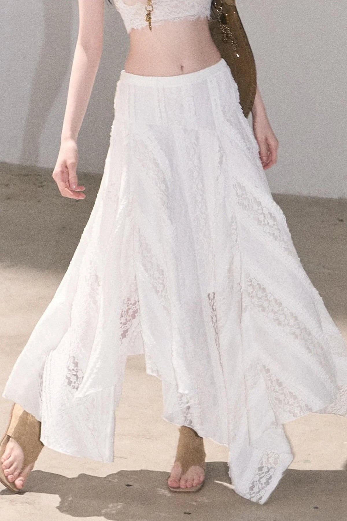 Uncut Time Draped Skirt