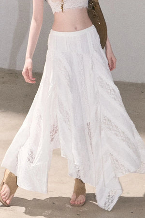 Uncut Time Draped Skirt