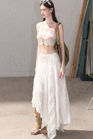 Uncut Time Draped Skirt