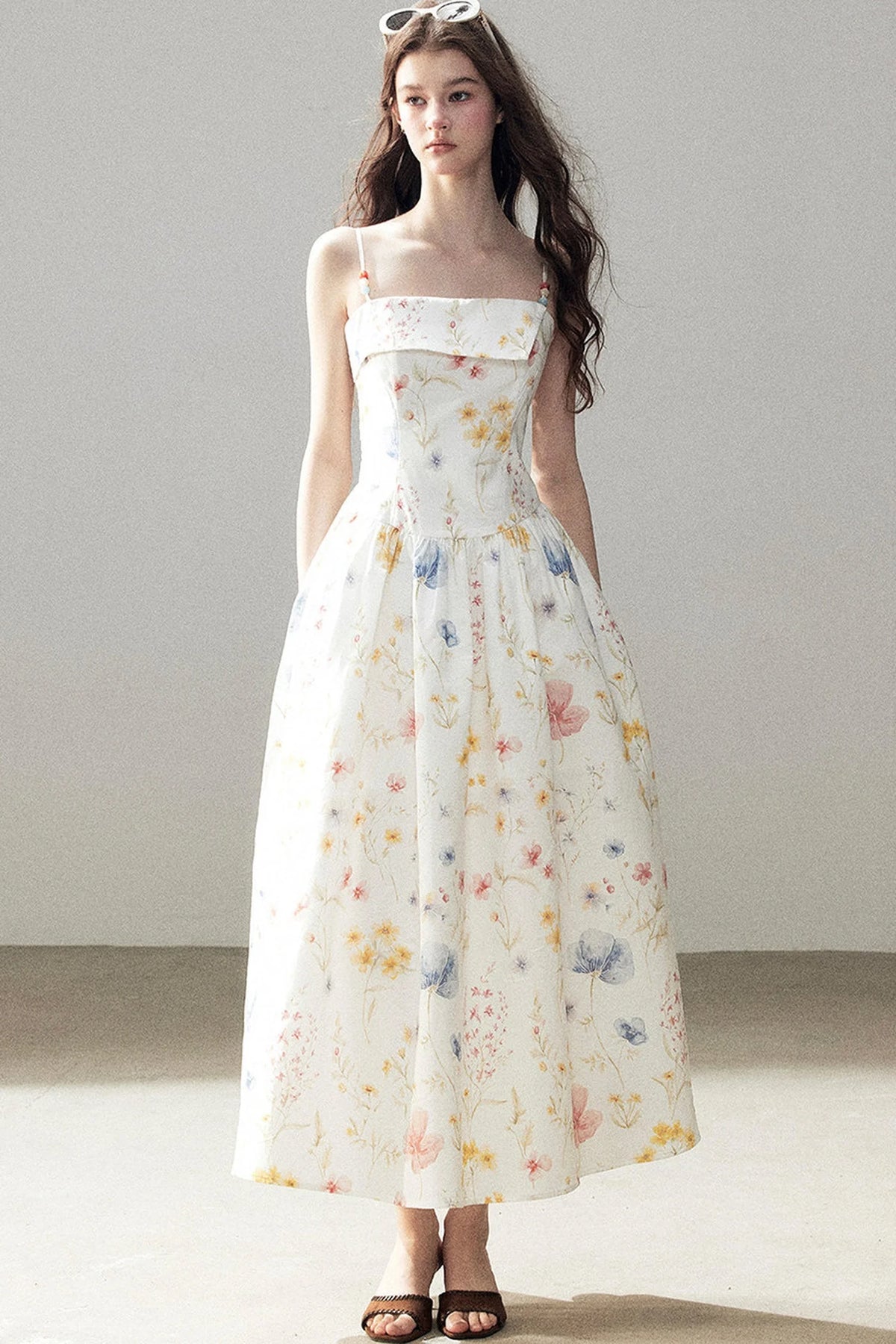 Unfinished Bloom Floral Dress