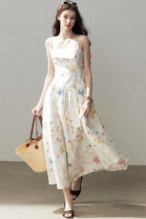 Unfinished Bloom Floral Dress