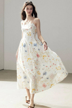 Unfinished Bloom Floral Dress