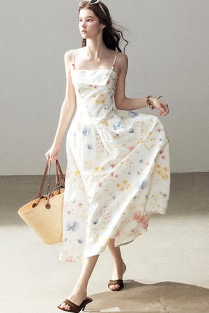 Unfinished Bloom Floral Dress
