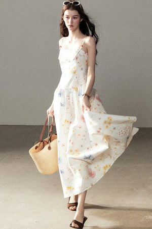 Unfinished Bloom Floral Dress