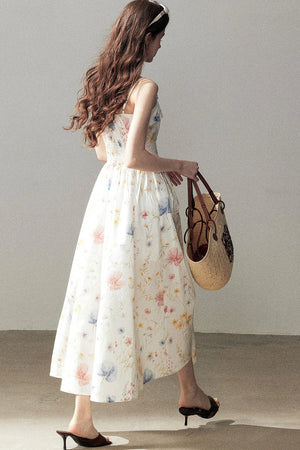 Unfinished Bloom Floral Dress