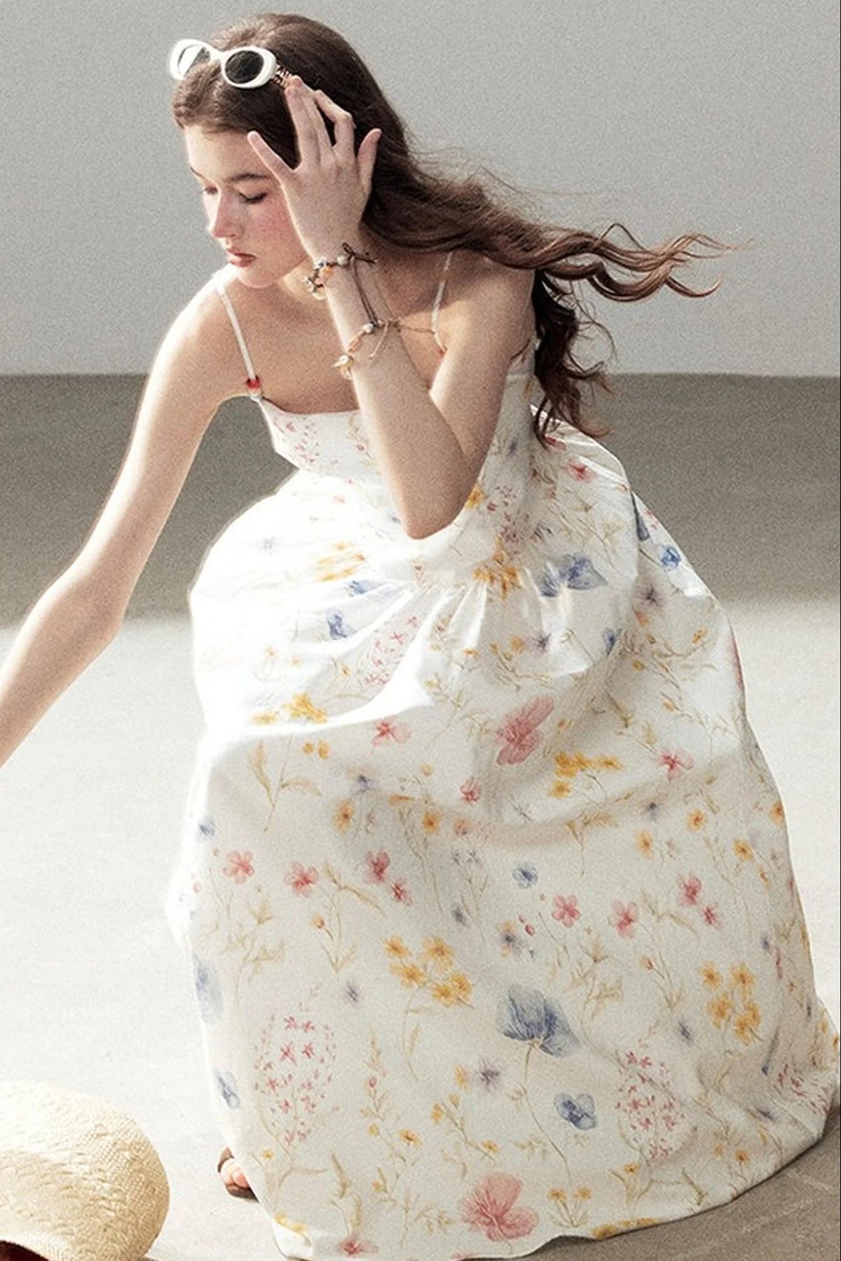 Unfinished Bloom Floral Dress