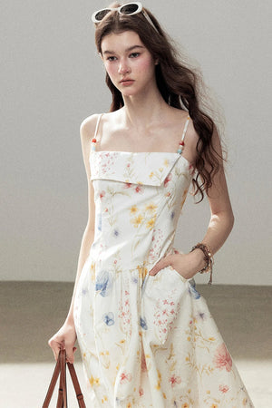 Unfinished Bloom Floral Dress