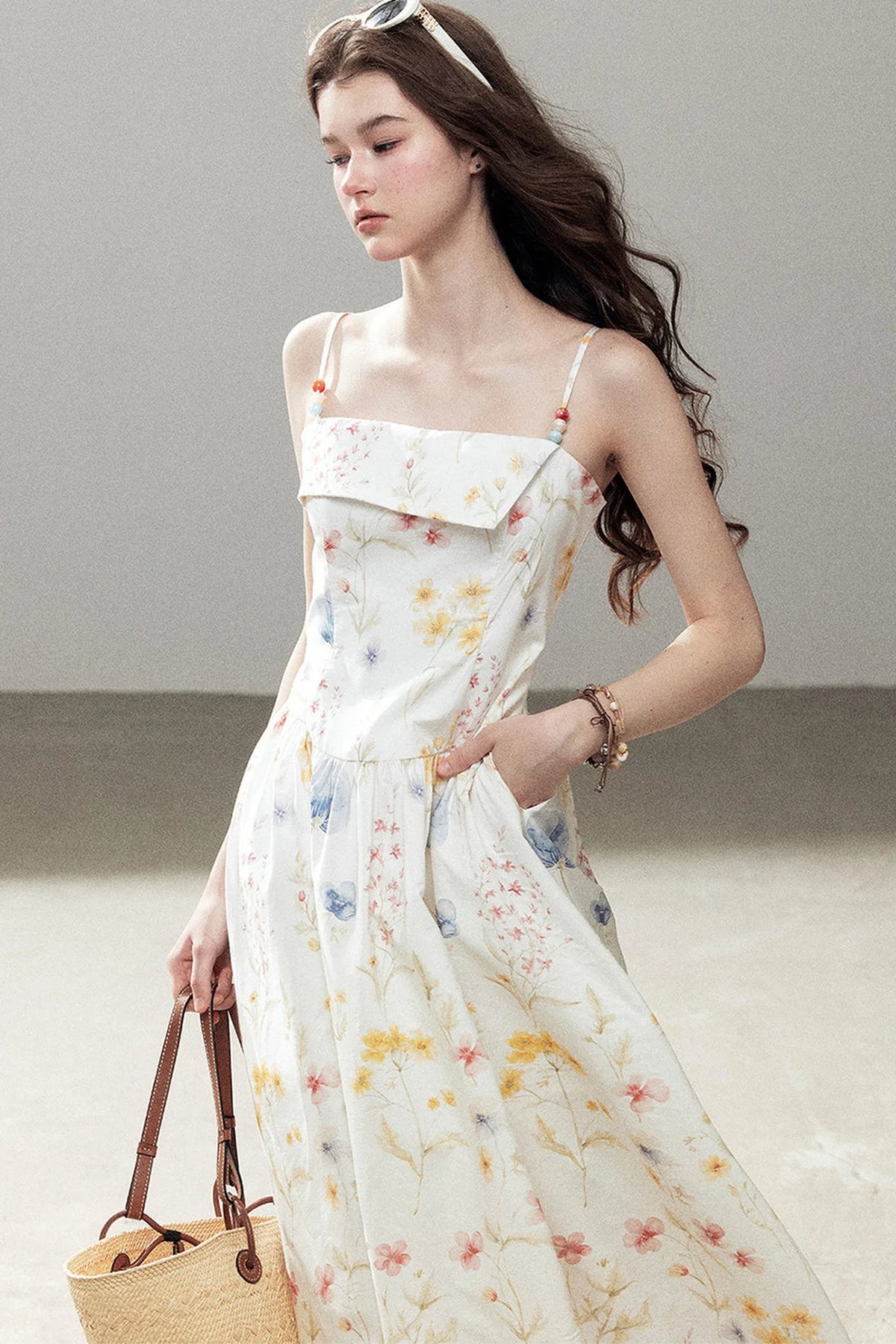 Unfinished Bloom Floral Dress