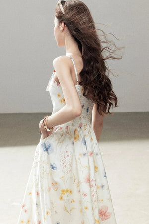 Unfinished Bloom Floral Dress
