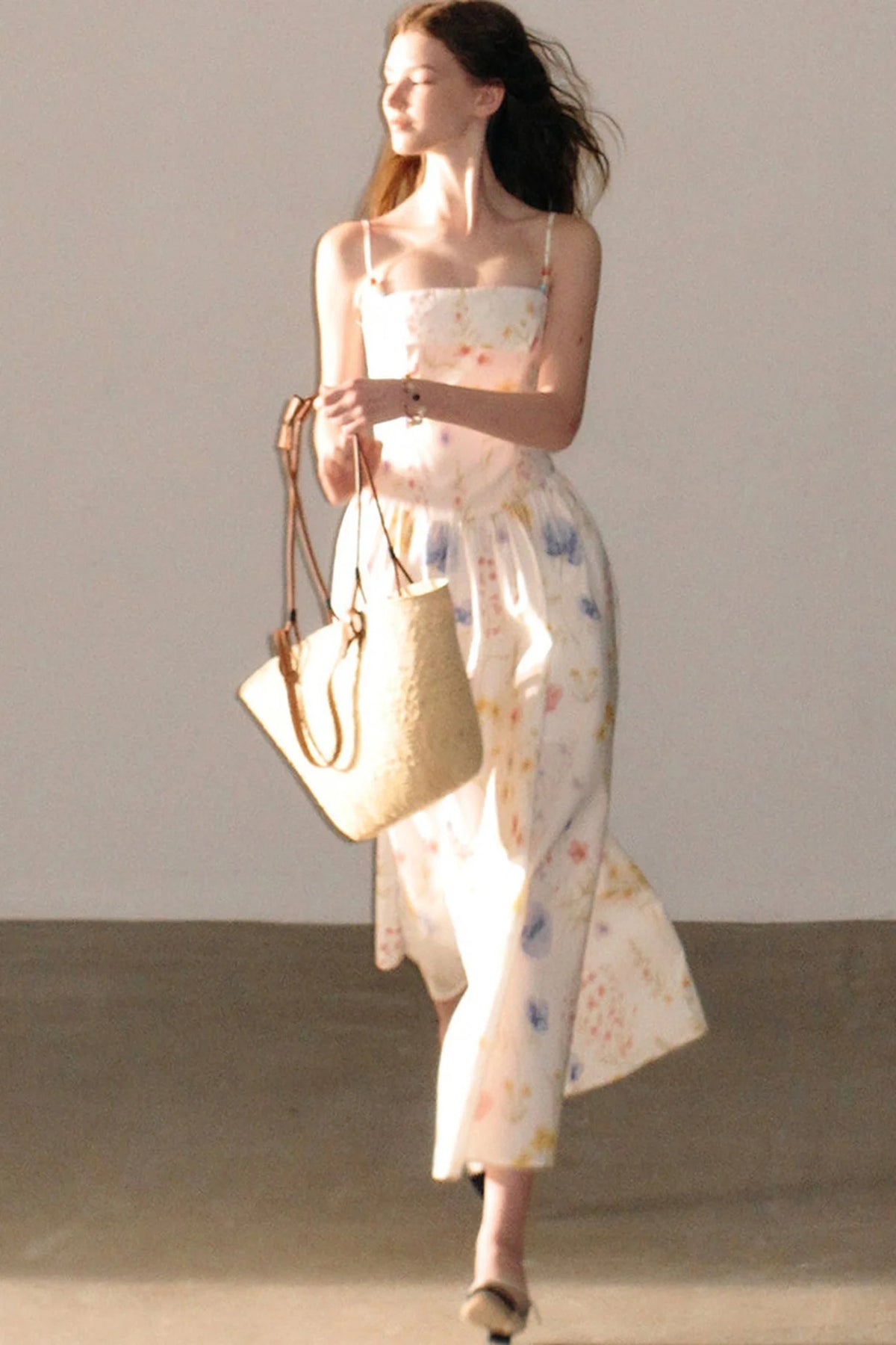 Unfinished Bloom Floral Dress