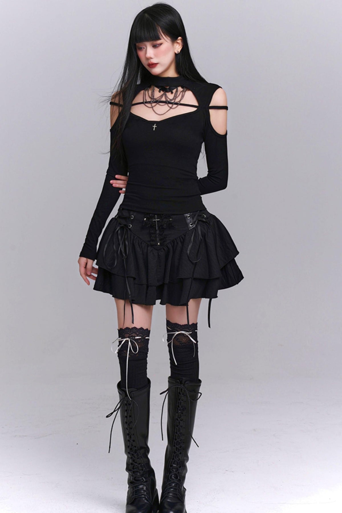 Unique Chic Mini Skirt