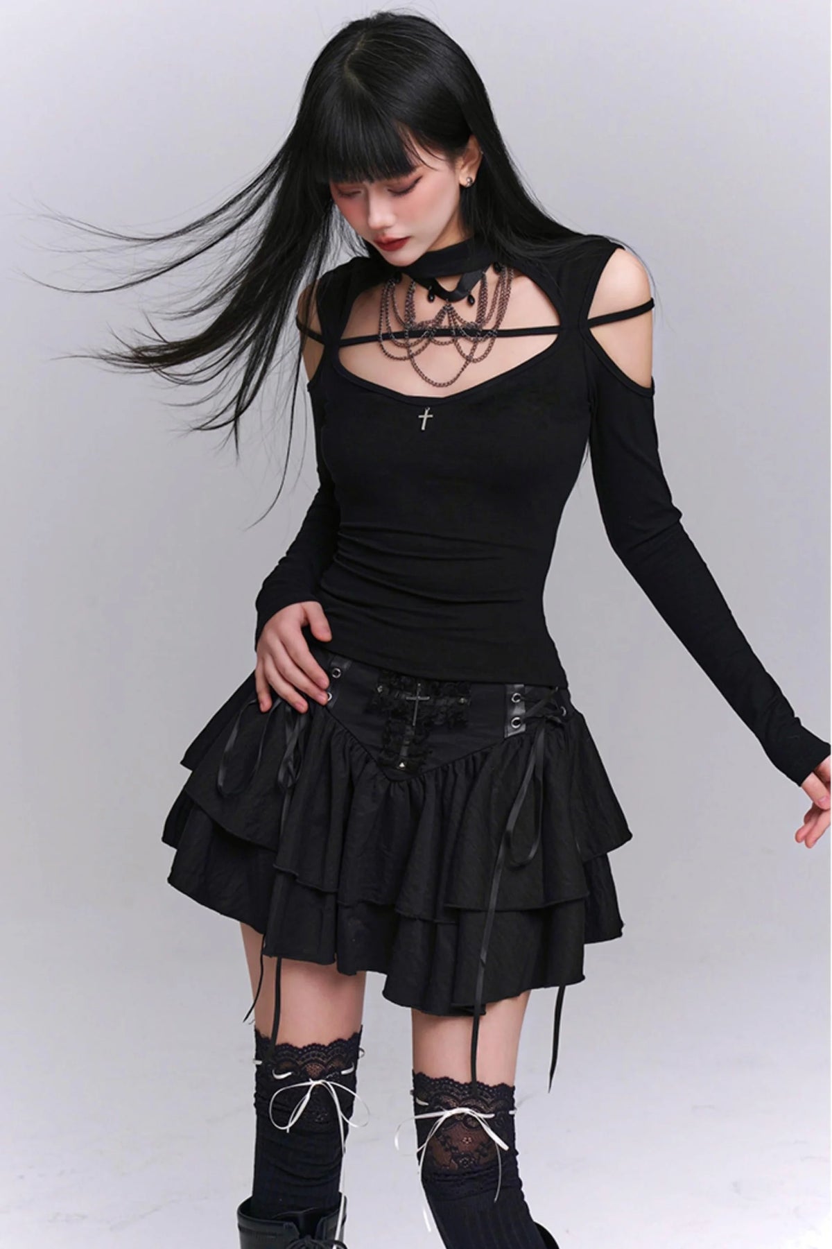 Unique Chic Mini Skirt