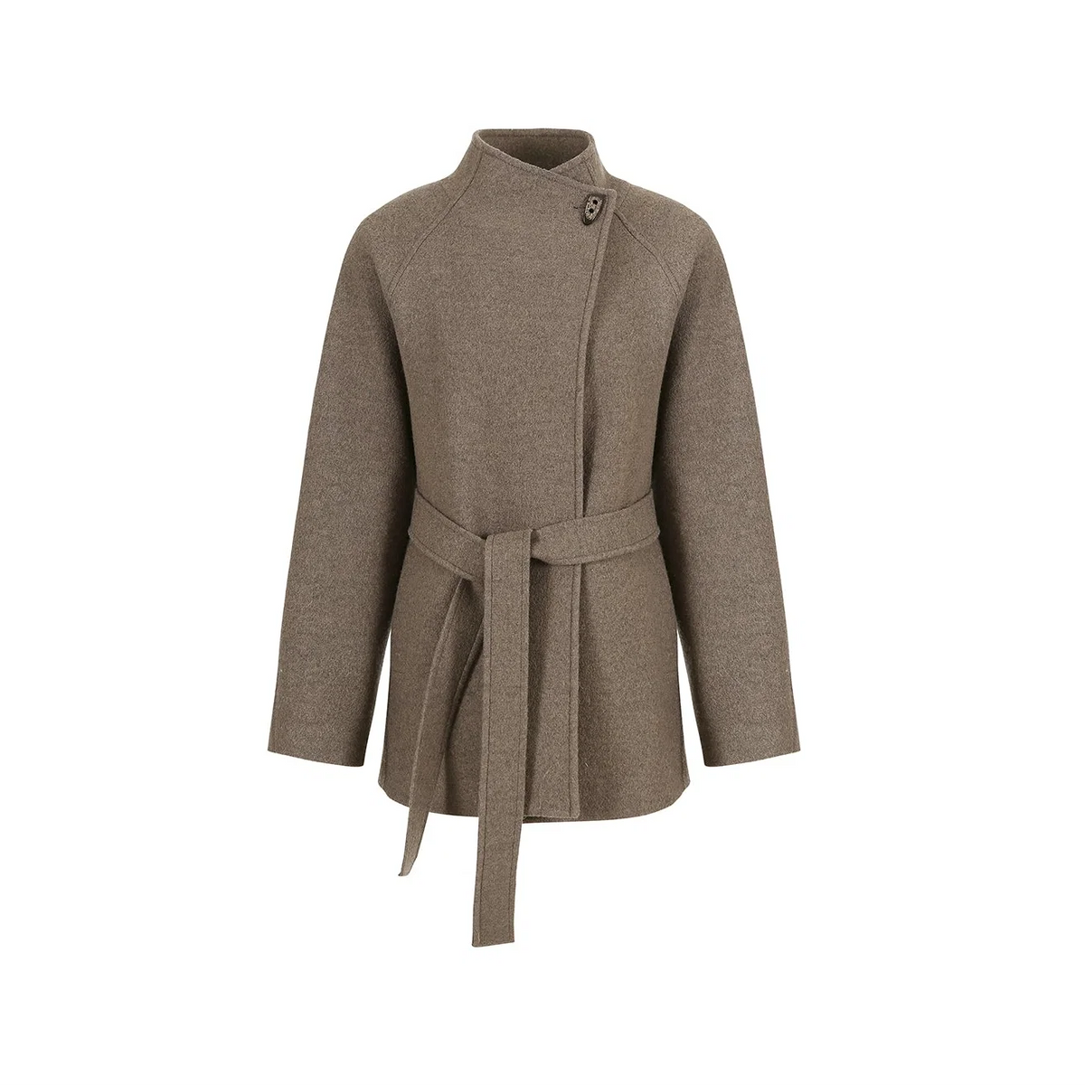Urban Lace Tweed Woolen Short Coat