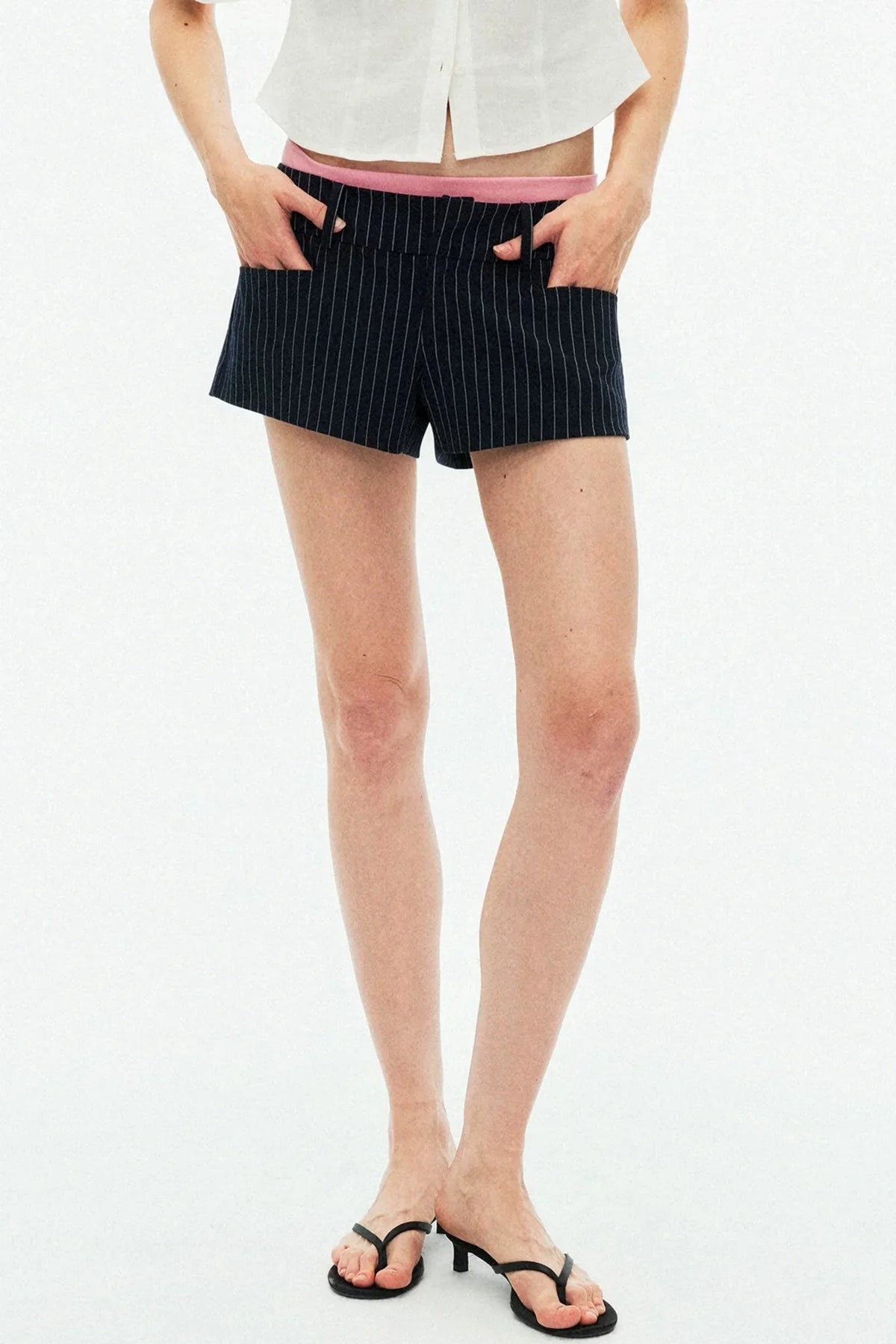 Urban Striped Suit Shorts