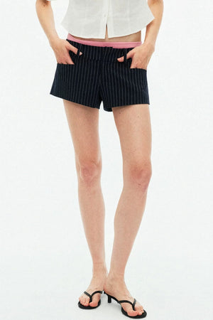 Urban Striped Suit Shorts