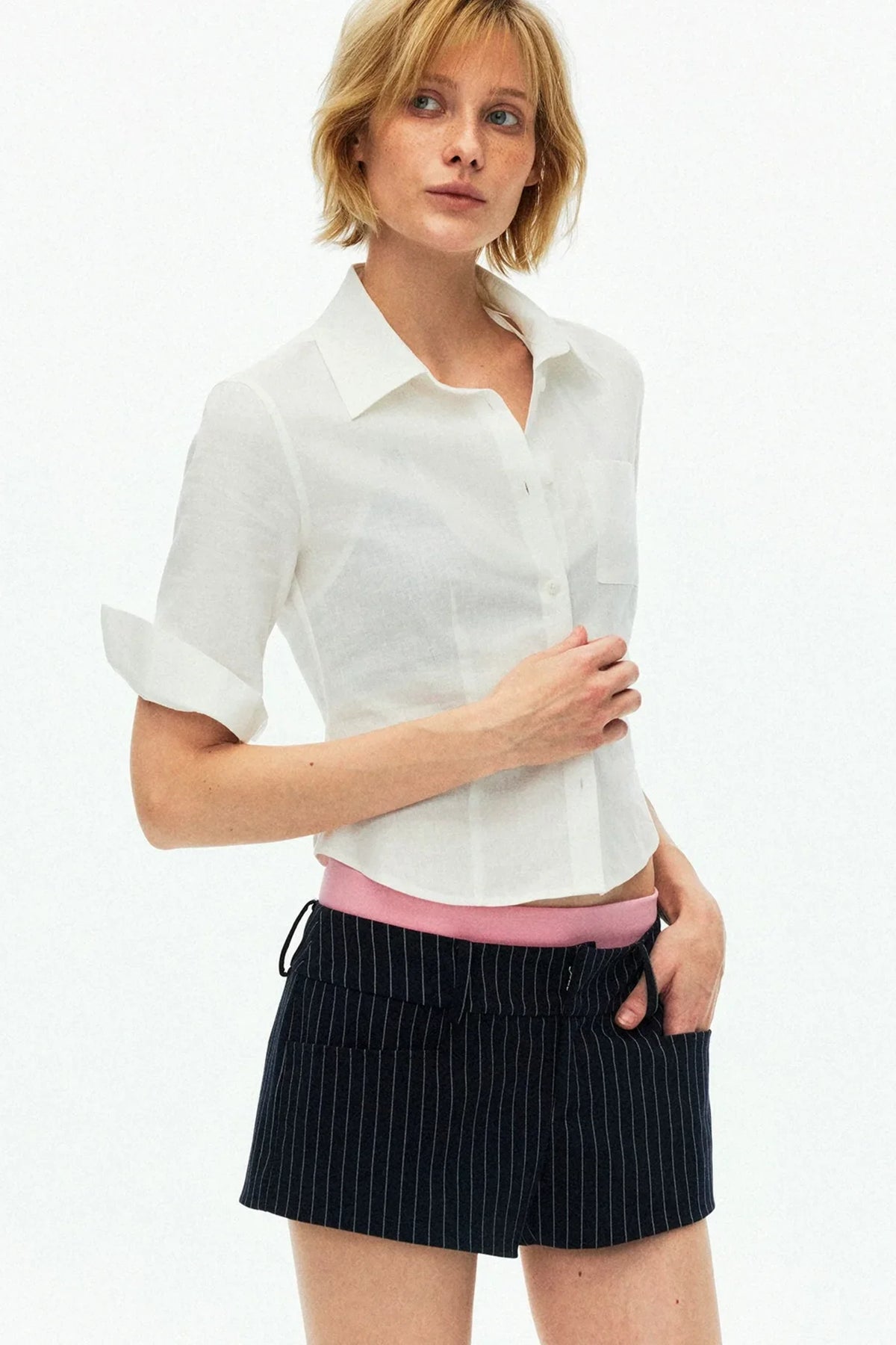 Urban Striped Suit Shorts