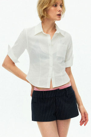 Urban Striped Suit Shorts