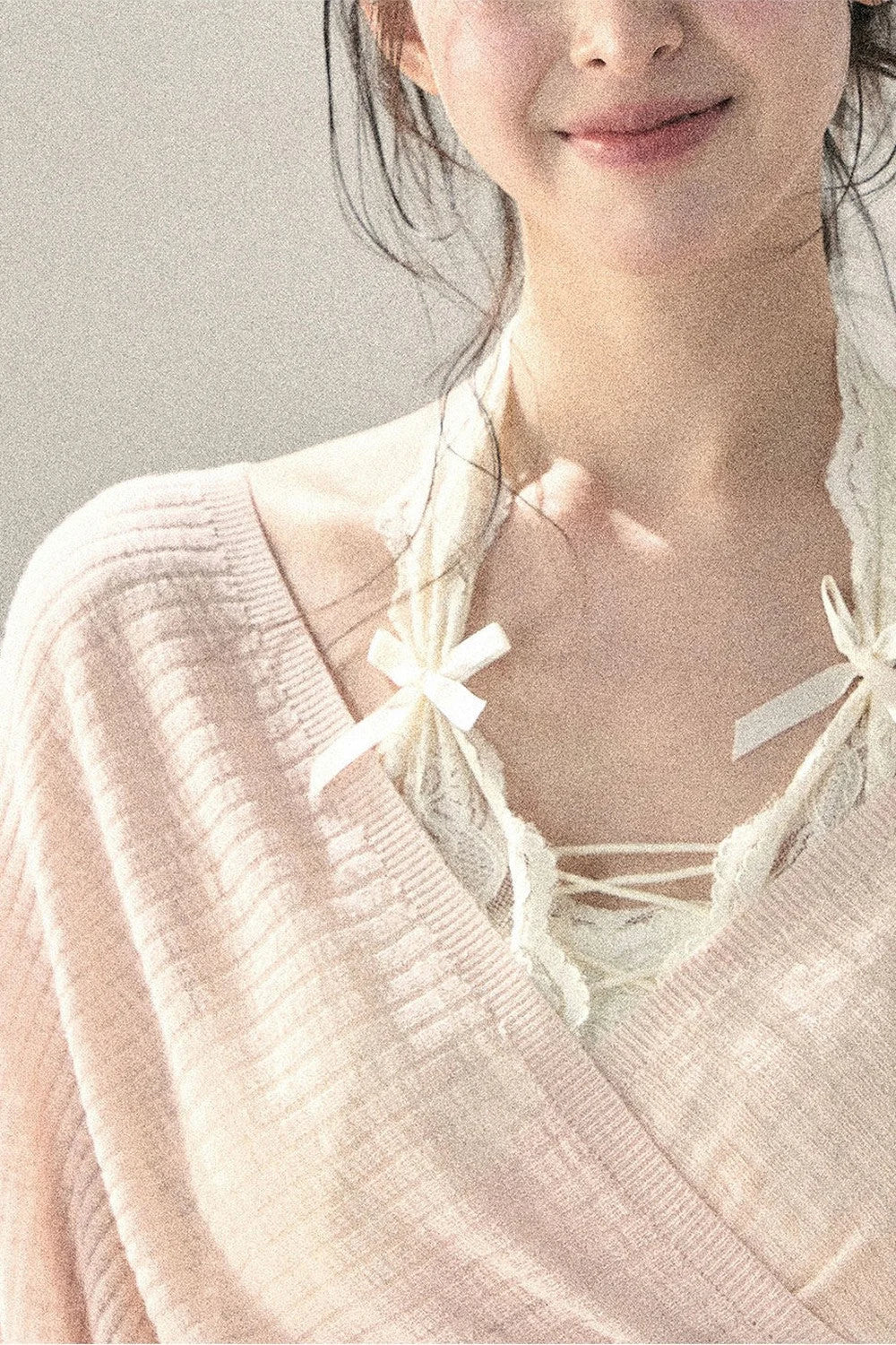 V-Neck Dopamine Sun Protection Top Set-Up