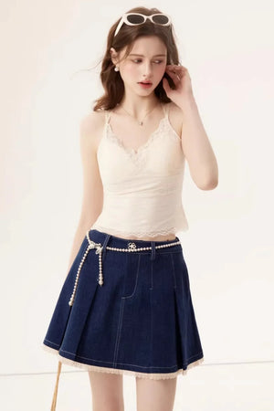 V-Neck Lace Camisole Top
