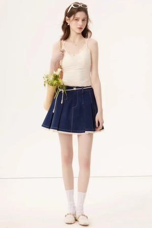 V-Neck Lace Camisole Top