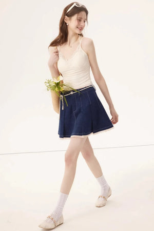 V-Neck Lace Camisole Top