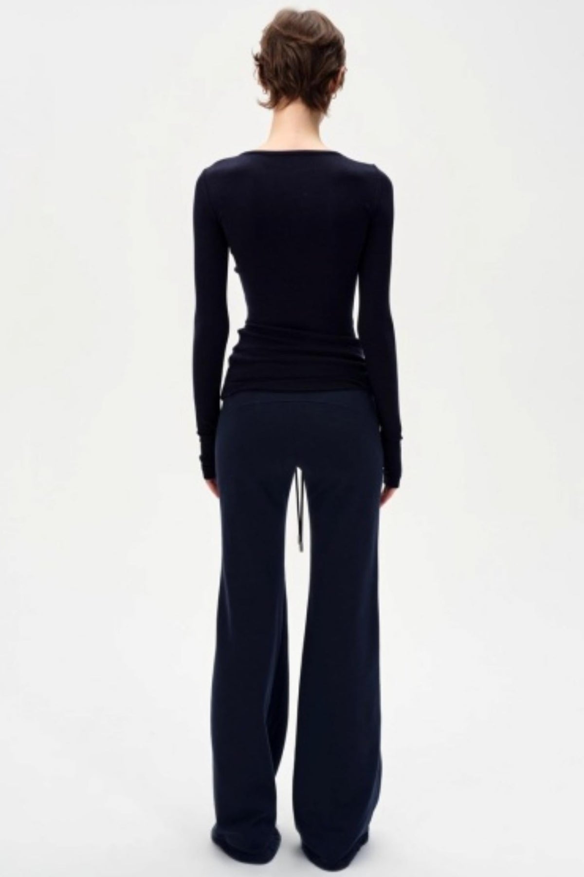 V-Neck Slim Fit Panel Base Top