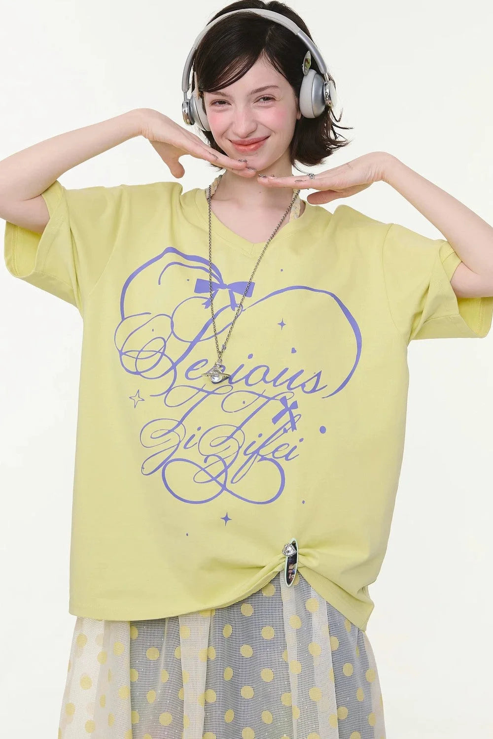 V-Neck Sweetheart Summer Top