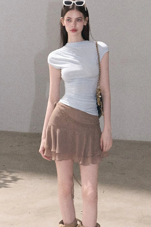 Valley Lace Trim Skirt