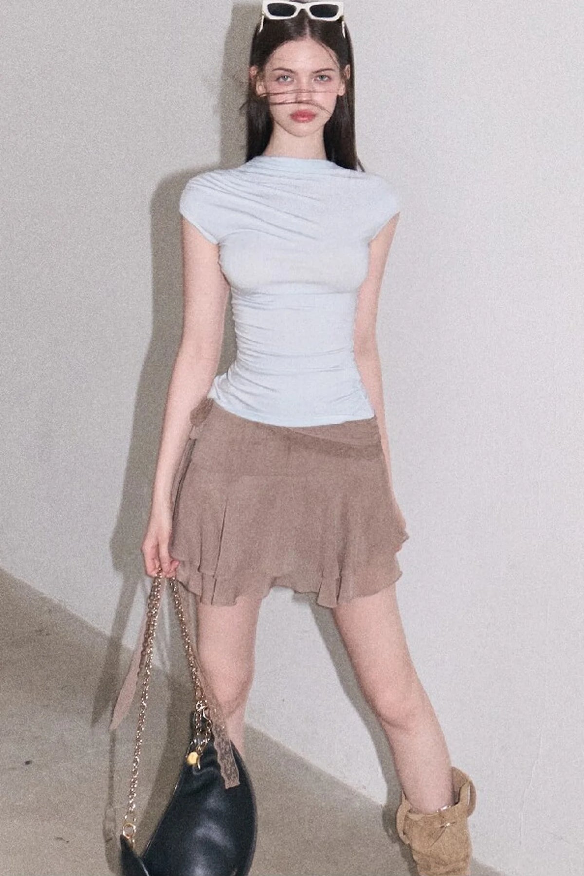 Valley Lace Trim Skirt