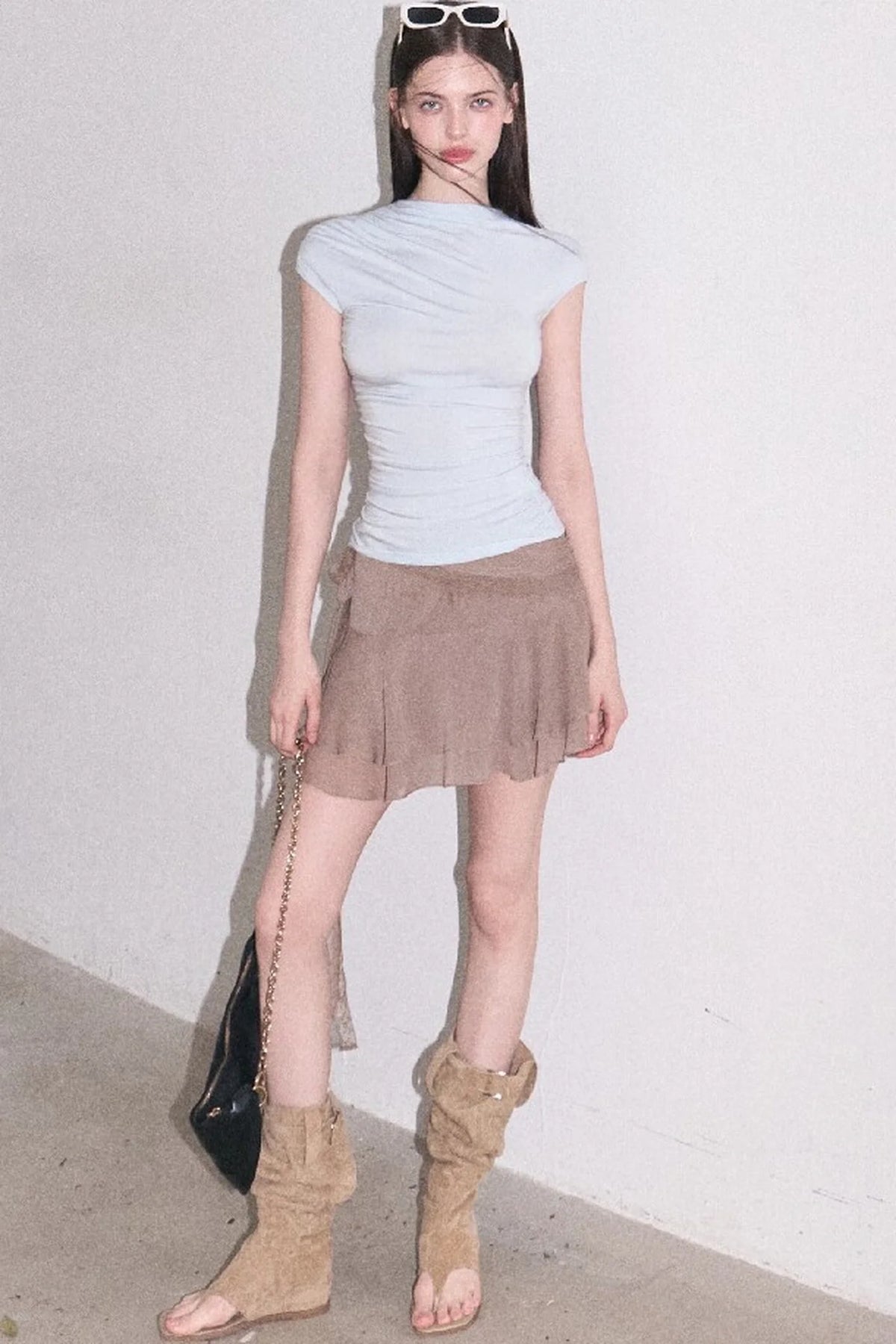 Valley Lace Trim Skirt