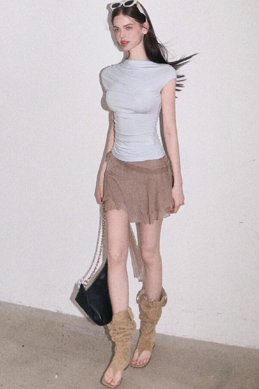Valley Lace Trim Skirt