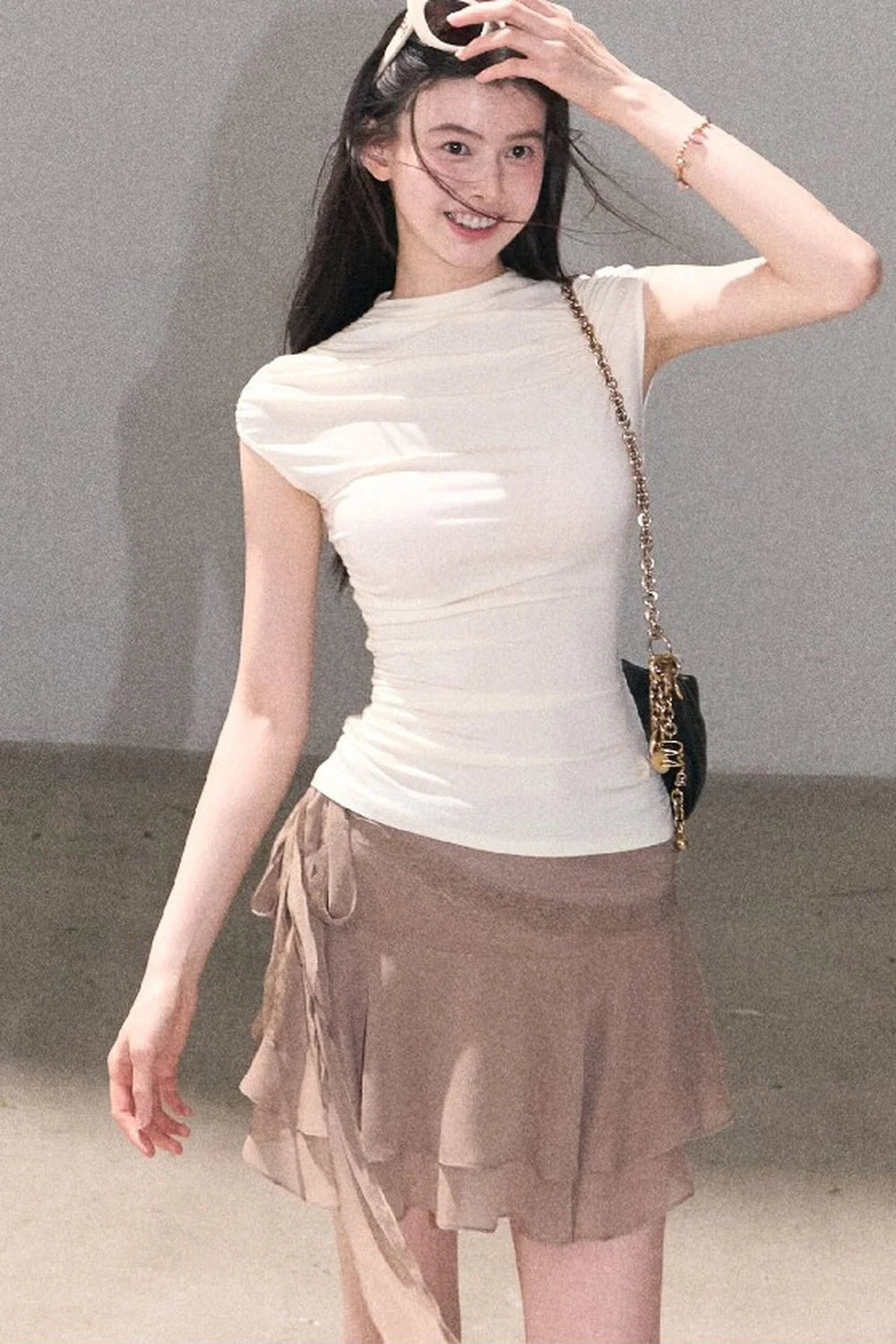 Valley Lace Trim Skirt