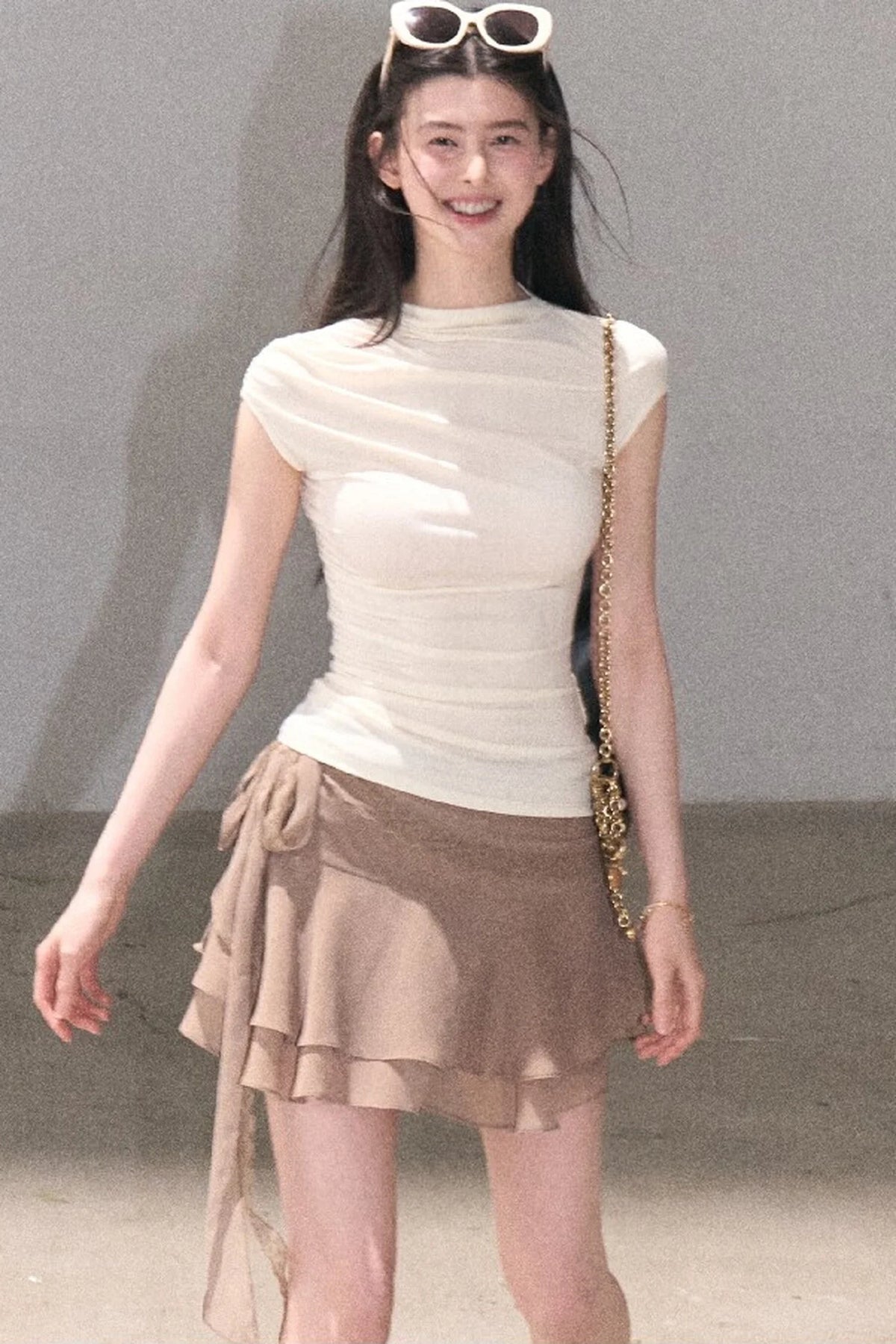 Valley Lace Trim Skirt