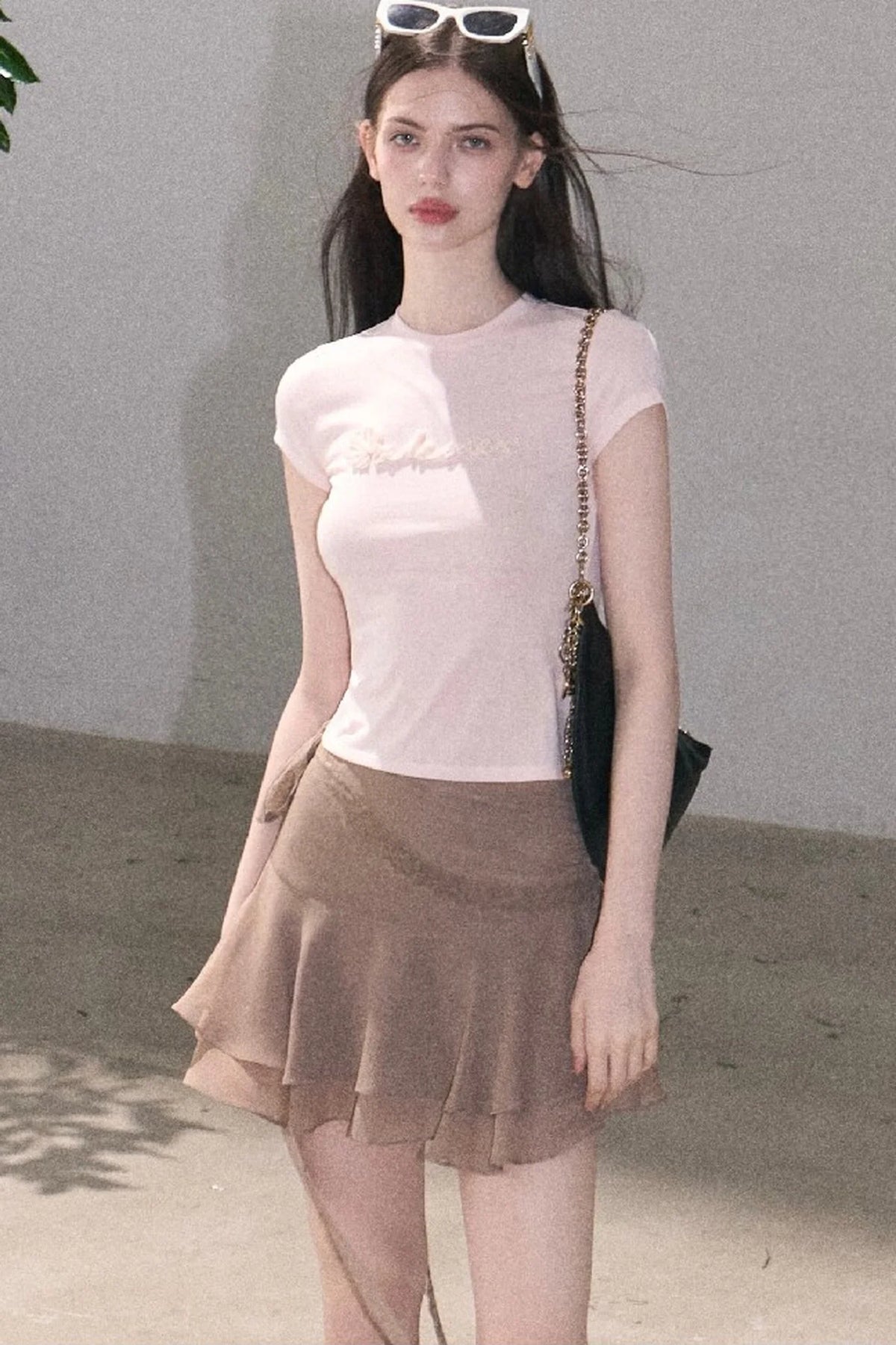 Valley Lace Trim Skirt