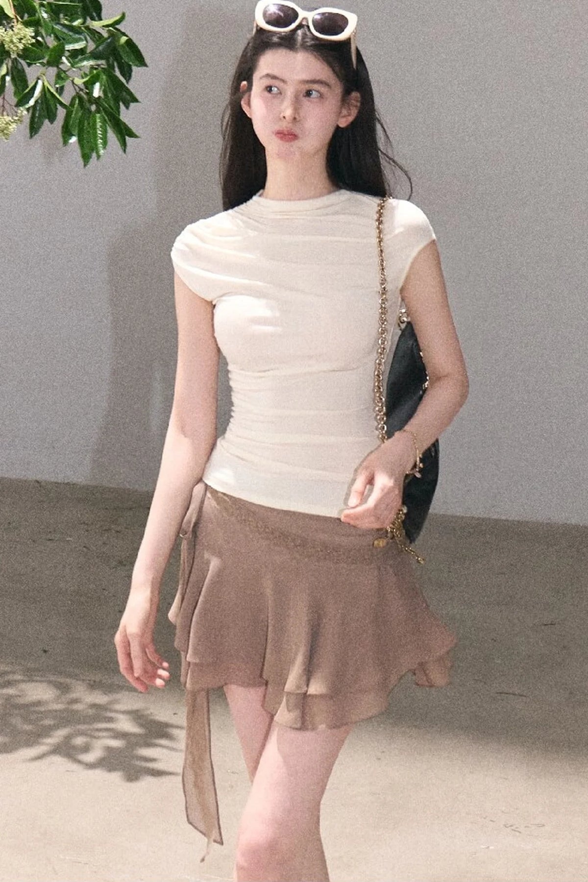 Valley Lace Trim Skirt