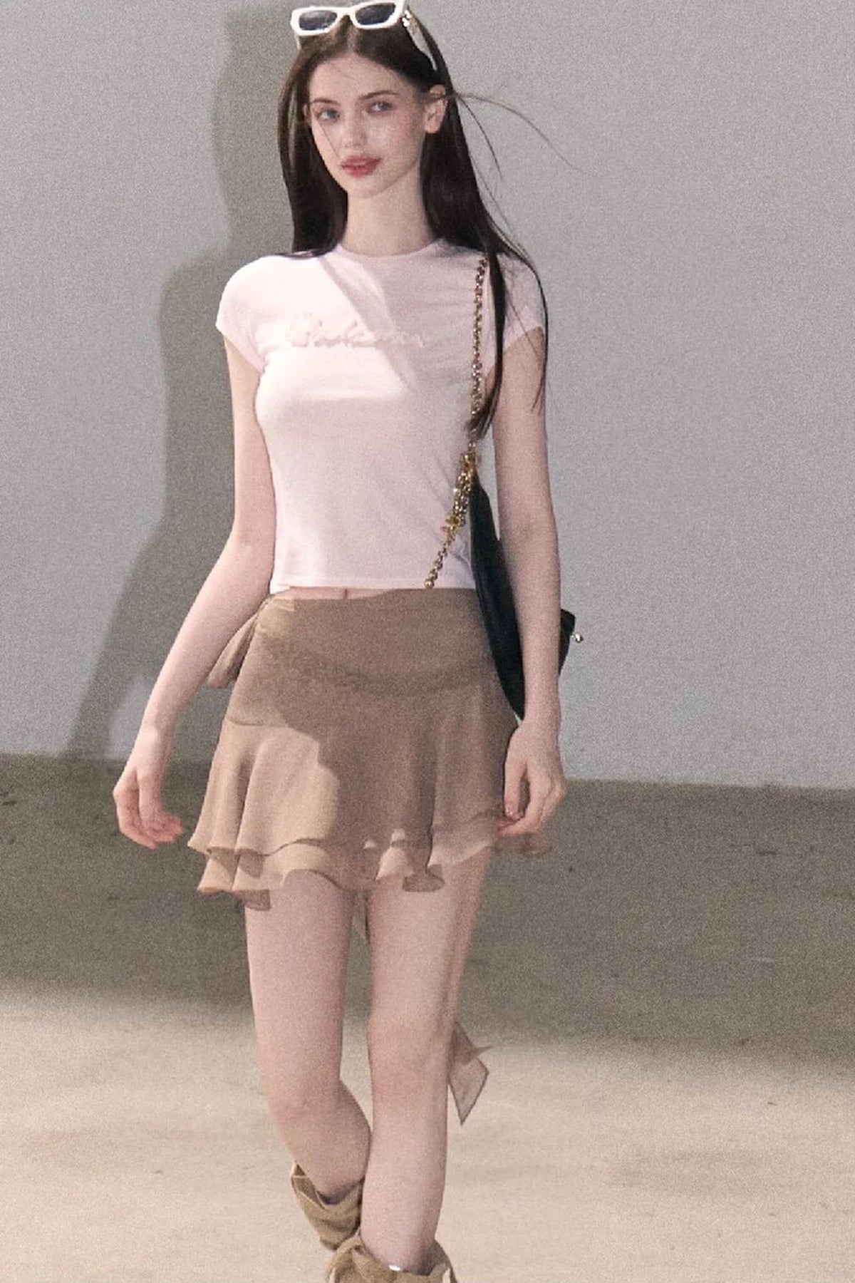 Valley Lace Trim Skirt