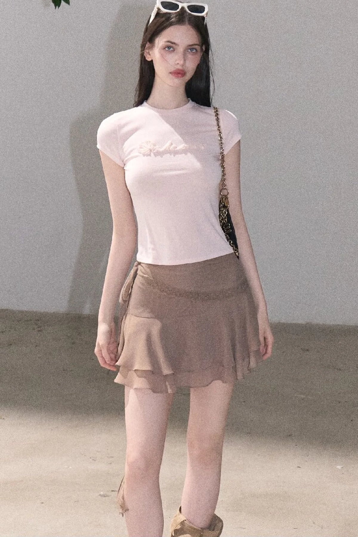 Valley Lace Trim Skirt