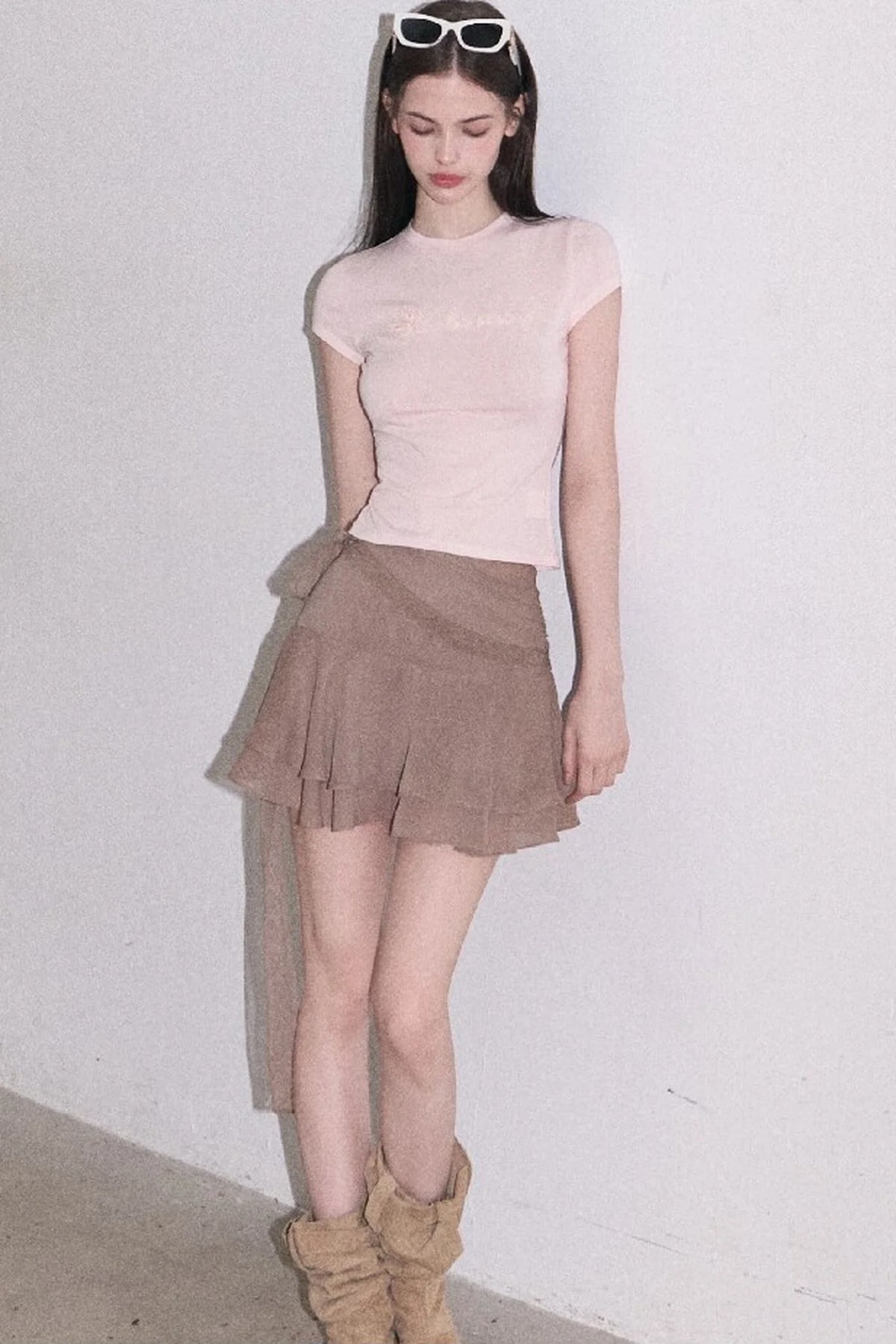 Valley Lace Trim Skirt