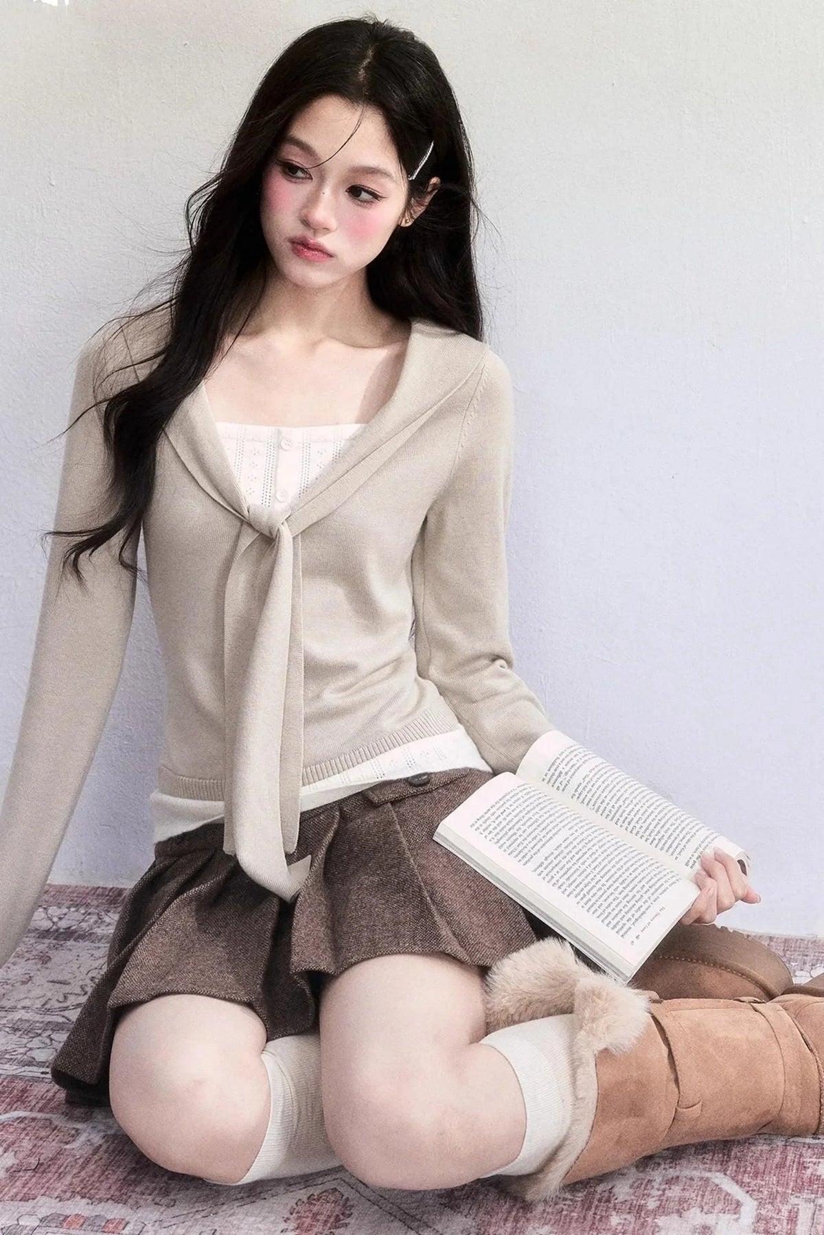 Velvet Dream Knitted Sweater