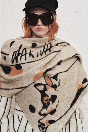 Velvet Knit Scarf