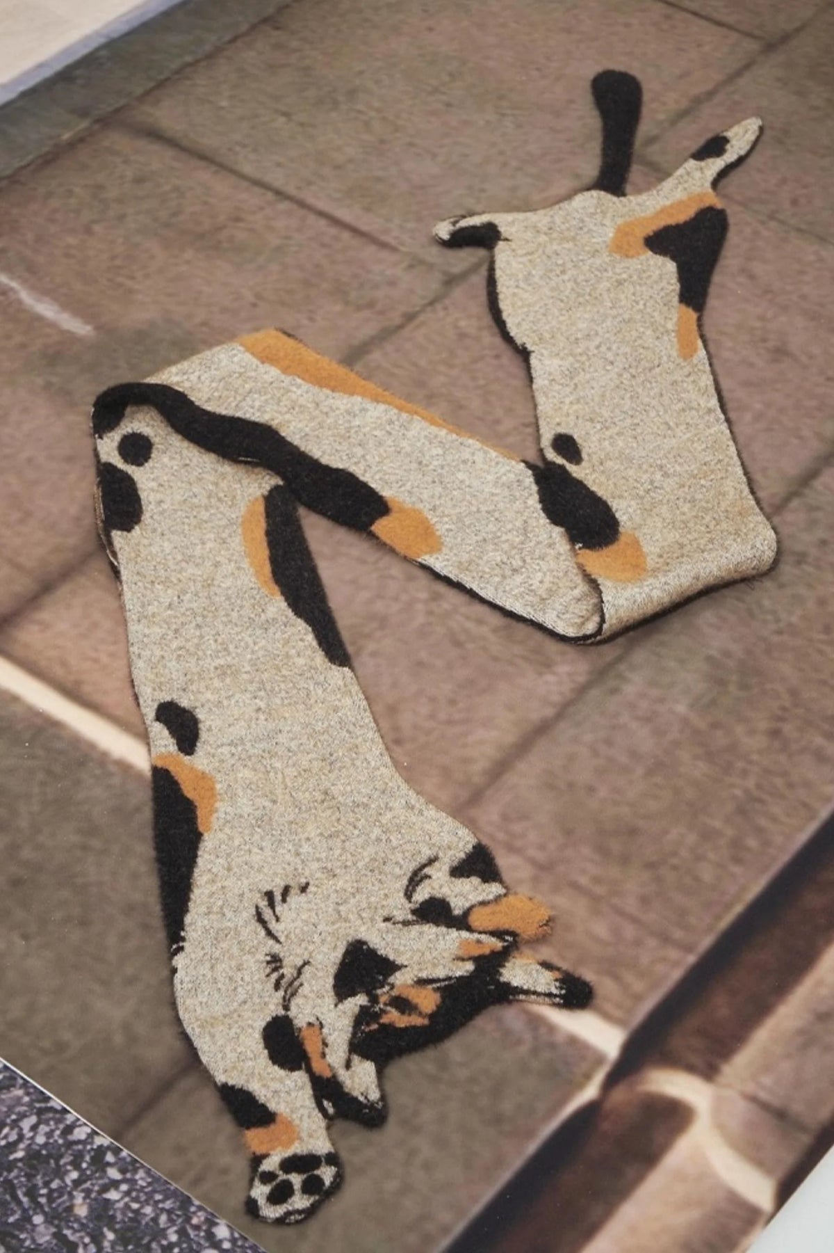 Velvet Knit Scarf