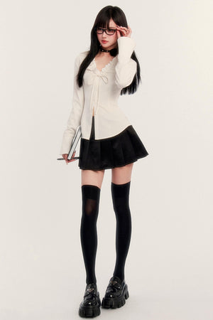 Velvet Non-Slip Over-the-Knee Socks